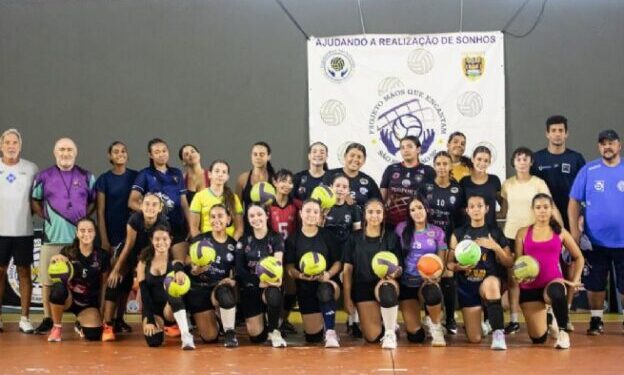 São Sebastião fortalece base do voleibol municipal com escolinhas esportivas e revela novos talentos