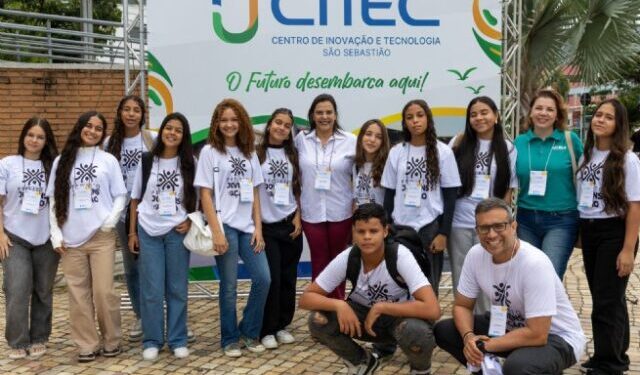 Vereadores do Parlamento Jovem participam do lançamento do Citec e amplia vivência em gestão pública