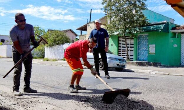 Operação Tapa-Buracos recupera vias e melhora tráfego na Costa Norte de São Sebastião