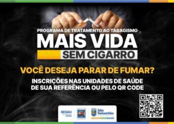 São Sebastião lança programa para tratamento do tabagismo na rede pública de saúde