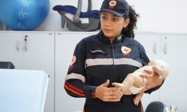 SAMU-192 realiza treinamento de desengasgo para merendeiras e rede municipal de ensino