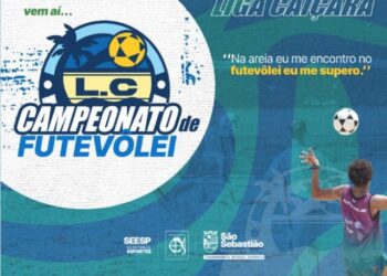 1ª etapa da Liga Caiçara de Futevôlei movimenta Costa Norte e amplia prática esportiva em São Sebastião