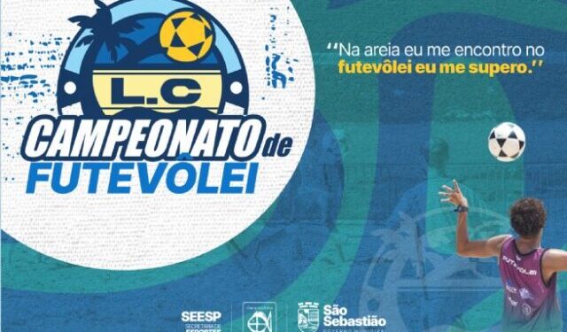 1ª etapa da Liga Caiçara de Futevôlei movimenta Costa Norte e amplia prática esportiva em São Sebastião