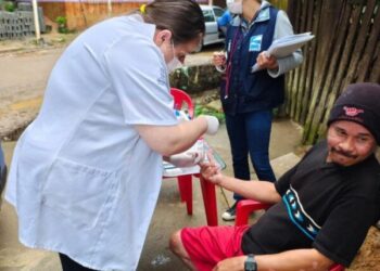 Ação da Saúde em Boiçucanga realiza mais de 140 exames e reforça combate à tuberculose