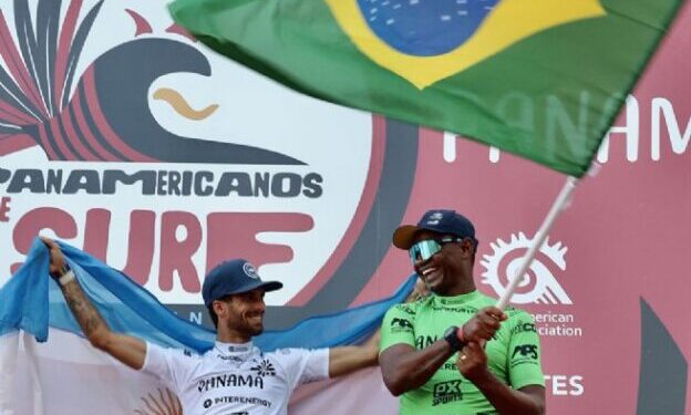 Surfista de São Sebastião conquista ouro por equipes e bronze no Pan-americano de Surf 2026