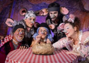 Grupo Nômade apresenta o musical “Lua de Queijo” gratuitamente no Teatro Municipal de São Sebastião
