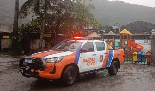 Defesa Civil intensifica monitoramento e orienta população diante da previsão de chuva até sexta-feira