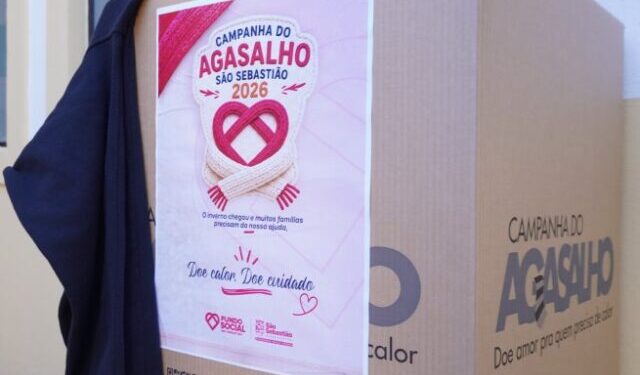 Fundo Social promove Campanha do Agasalho 2026 com vários pontos de arrecadação em São Sebastião