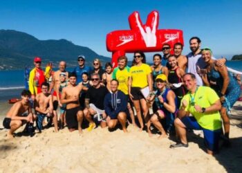 São Sebastião fortalece turismo esportivo com mais uma etapa do Circuito Paulista de Águas Abertas