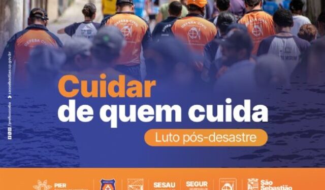 Defesa Civil promove palestra sobre luto pós-desastre para fortalecer saúde mental de profissionais