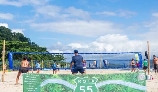 Praia de Juquehy recebe a 2ª Etapa 2026 do ROTA55 Beach Tennis nos dias 25 e 26 de julho