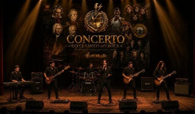Orff Music apresenta concerto que une música clássica e rock no Teatro Municipal