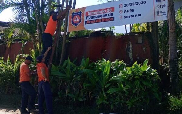 Defesa Civil inicia calendário de simulados para preparar moradores de áreas de risco em São Sebastião