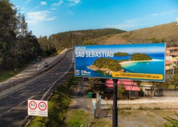 Parceria permite ampliar divulgação do destino turístico de São Sebastião na Rodovia dos Tamoios