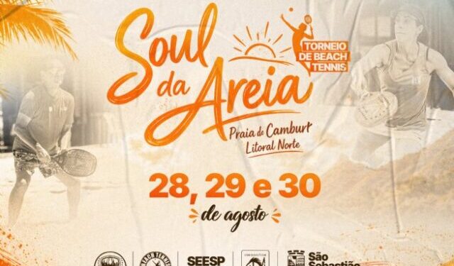 Soul da Areia promove torneio de beach tennis com 200 atletas e ação solidária em São Sebastião