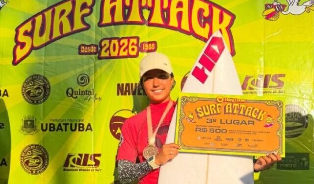 Surfistas de São Sebastião somam pontos importantes no ranking do Hang Loose Surf Attack em Itamambuca