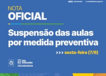 Nota Oficial – Suspensão aulas