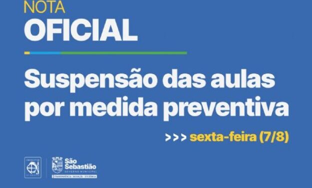 Nota Oficial – Suspensão aulas