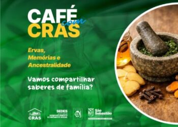 ‘Café com Cras’ abre espaço para novas conexões e descobertas sobre ancestralidade e cultura afro-brasileira