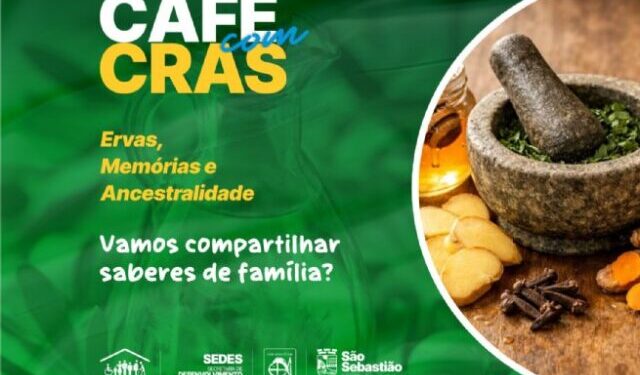 ‘Café com Cras’ abre espaço para novas conexões e descobertas sobre ancestralidade e cultura afro-brasileira