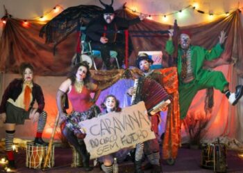 Caravana do Circo Sem Futuro chega a São Sebastião com espetáculo gratuito no Teatro Municipal