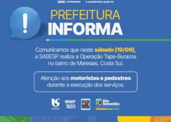 Operação Tapa Buracos da Sabesp recupera trechos afetados pelas chuvas nas ruas de Maresias