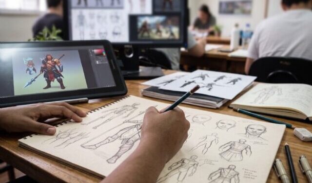 Últimas vagas para cursos de Game Design e Design de Personagens têm inscrições até sexta-feira