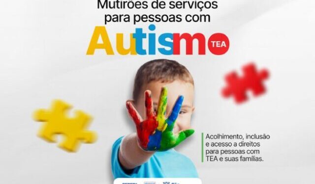 Prefeitura de São Sebastião realiza mutirões de serviços voltados a pessoas com autismo